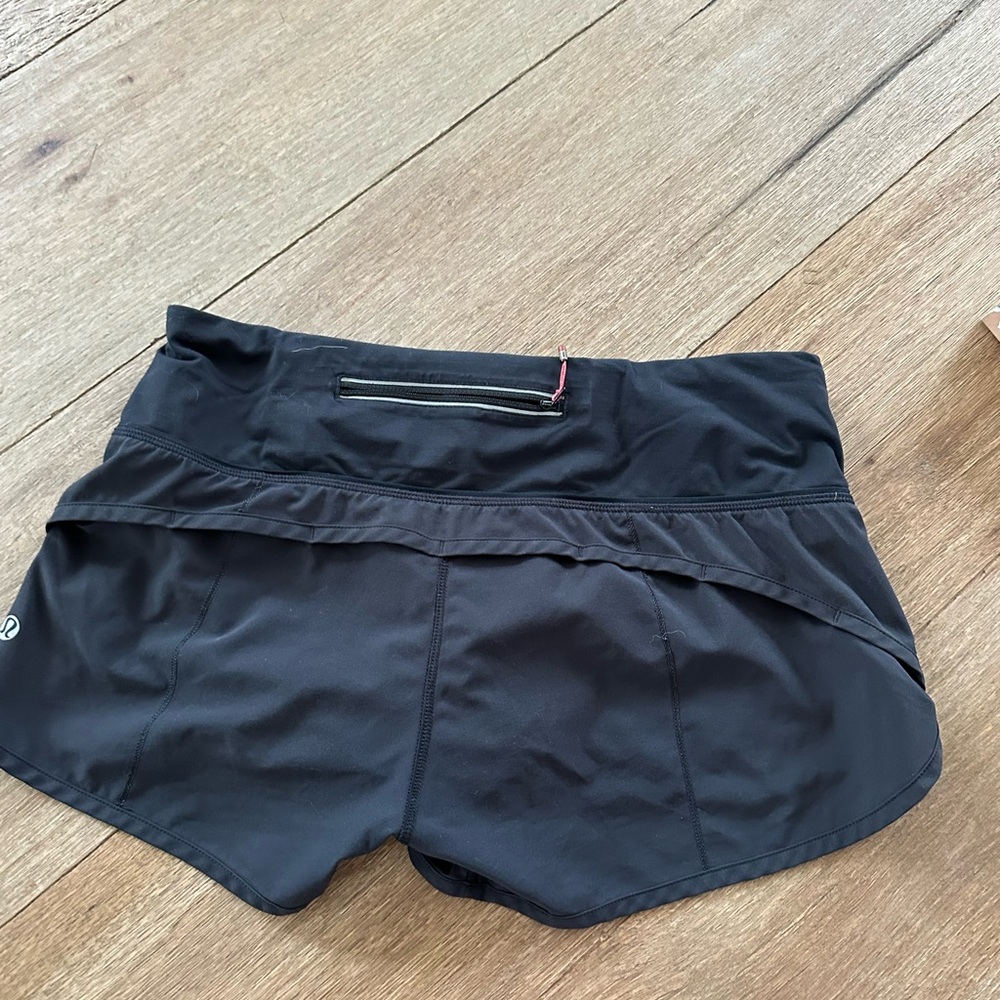 Lululemon Women's Black Athletic Shorts